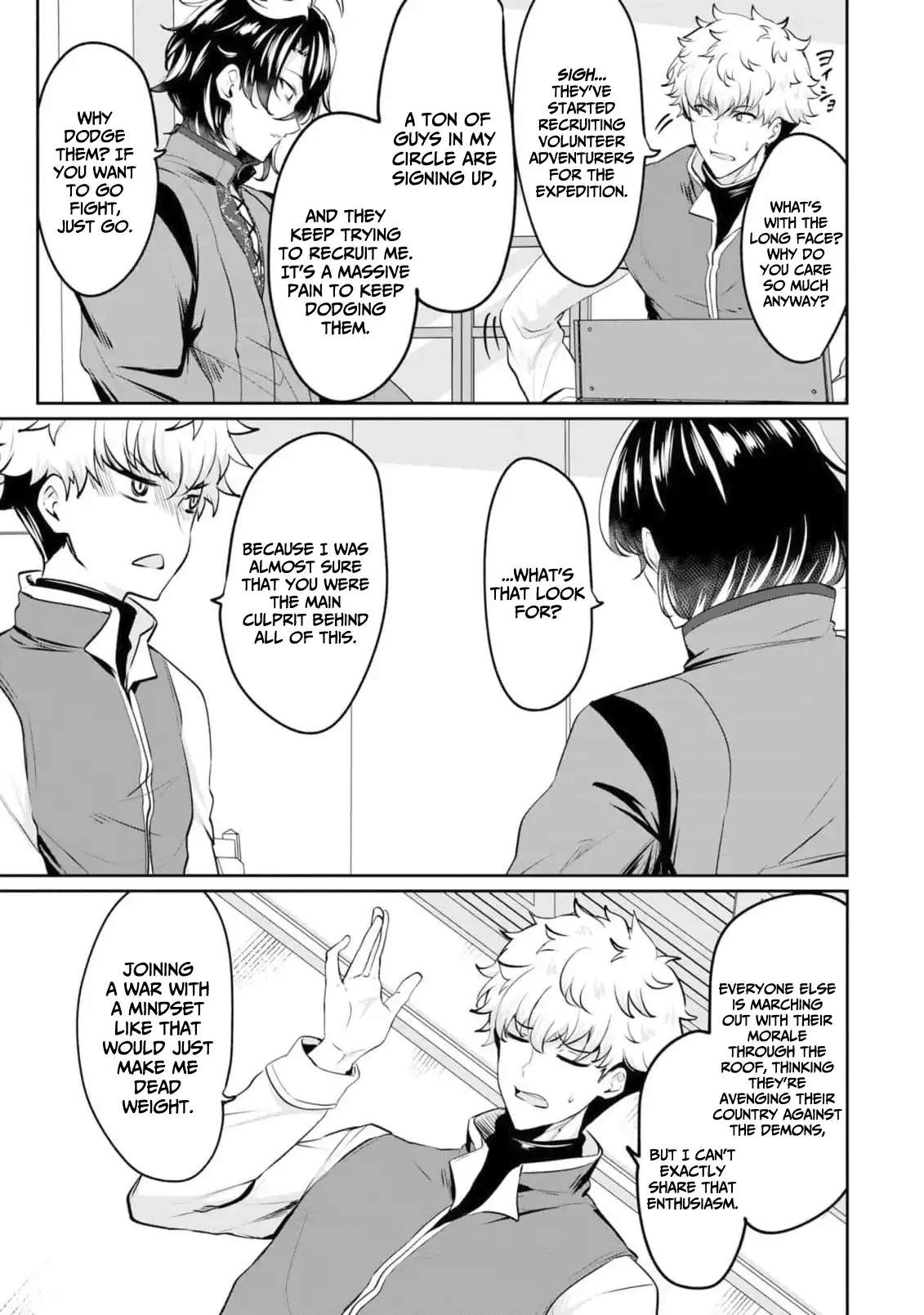 Yasagure Shoukansha wa Ugokanai Chapter 7 page 4