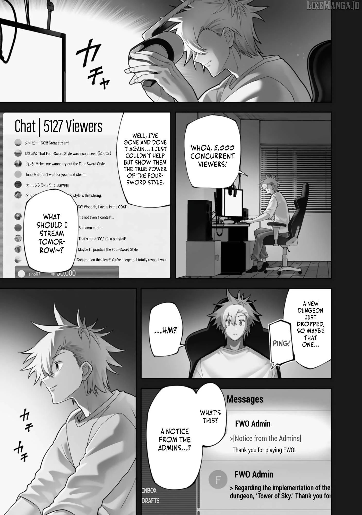 Yontou-ryuu no Saikyou Haishin-sha ~Yari Konda VR Game no Settei ge Genjitsu Sekai ni Hanei Sareta node, Haishi Yotei Datta Job de Musou Shimasu~ Chapter 1 page 8