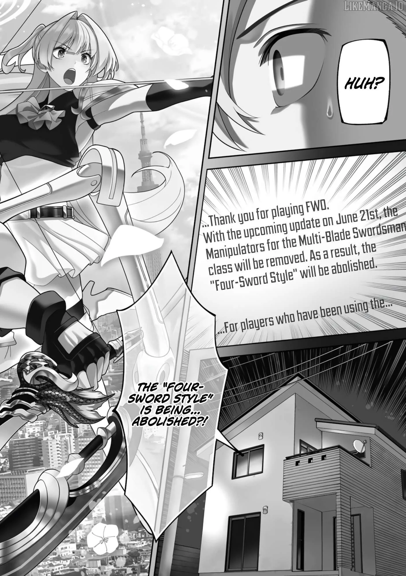 Yontou-ryuu no Saikyou Haishin-sha ~Yari Konda VR Game no Settei ge Genjitsu Sekai ni Hanei Sareta node, Haishi Yotei Datta Job de Musou Shimasu~ Chapter 1 page 9