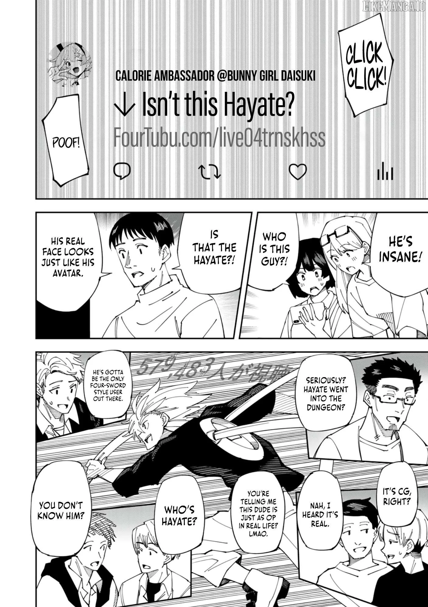 Yontou-ryuu no Saikyou Haishin-sha ~Yari Konda VR Game no Settei ge Genjitsu Sekai ni Hanei Sareta node, Haishi Yotei Datta Job de Musou Shimasu~ Chapter 2 page 21