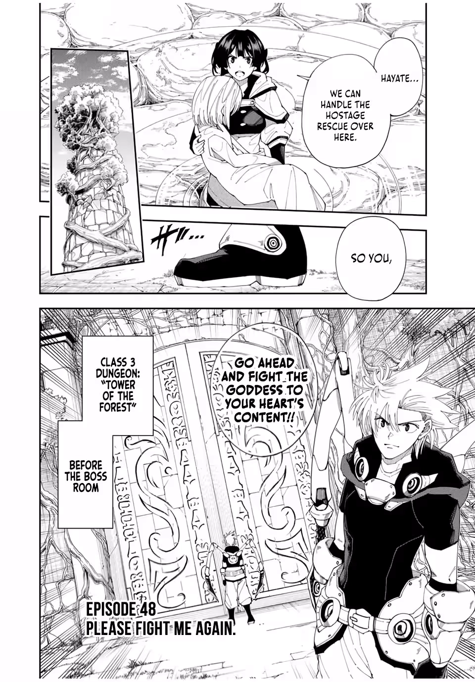 Yontou-ryuu no Saikyou Haishin-sha ~Yari Konda VR Game no Settei ge Genjitsu Sekai ni Hanei Sareta node, Haishi Yotei Datta Job de Musou Shimasu~ Chapter 48 page 3