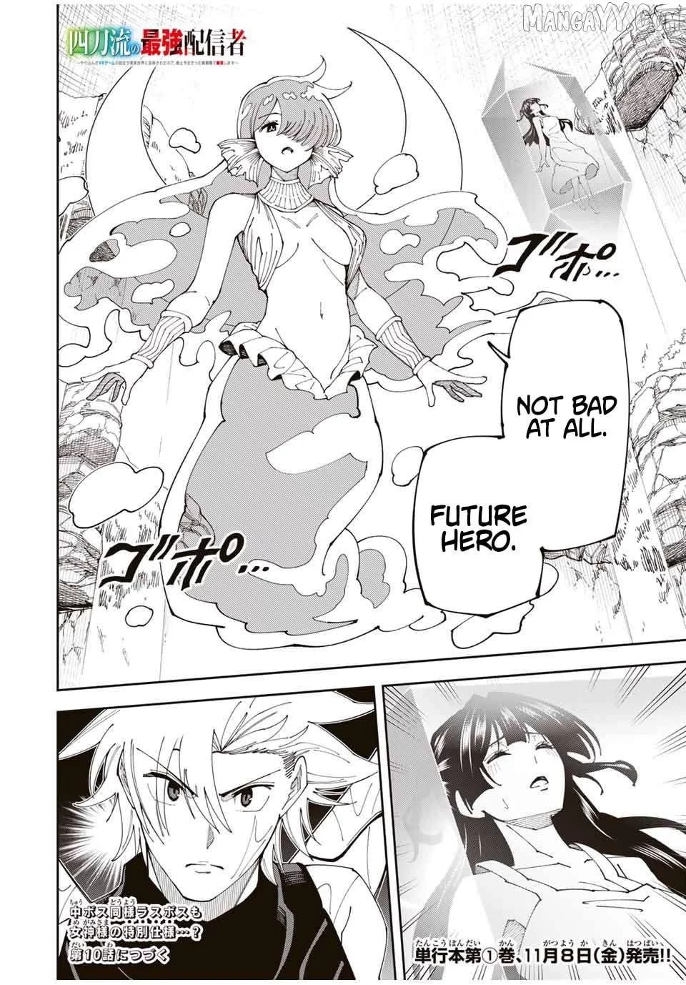 Yontou-ryuu no Saikyou Haishin-sha ~Yari Konda VR Game no Settei ge Genjitsu Sekai ni Hanei Sareta node, Haishi Yotei Datta Job de Musou Shimasu~ Chapter 9 page 18