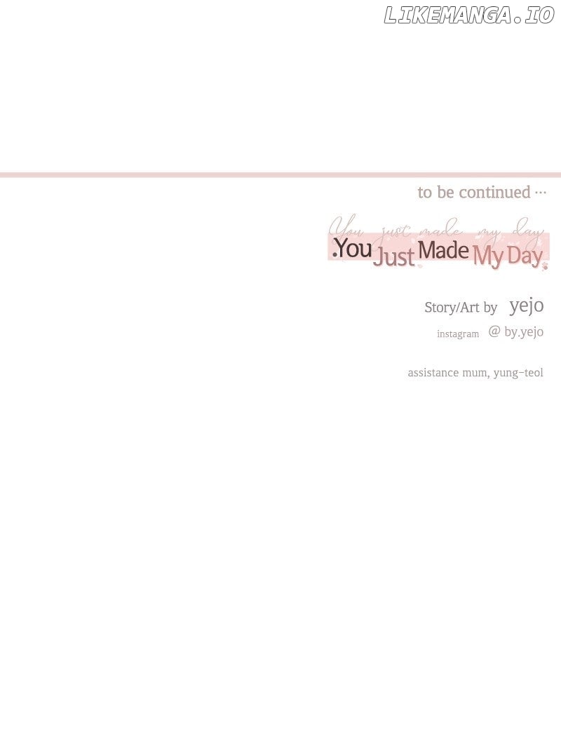 You Just Made My Day Chapter 34 page 97
