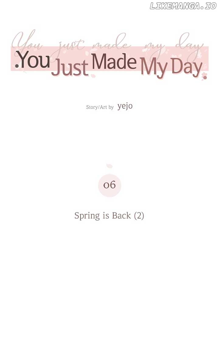 You Just Made My Day Chapter 6 page 26