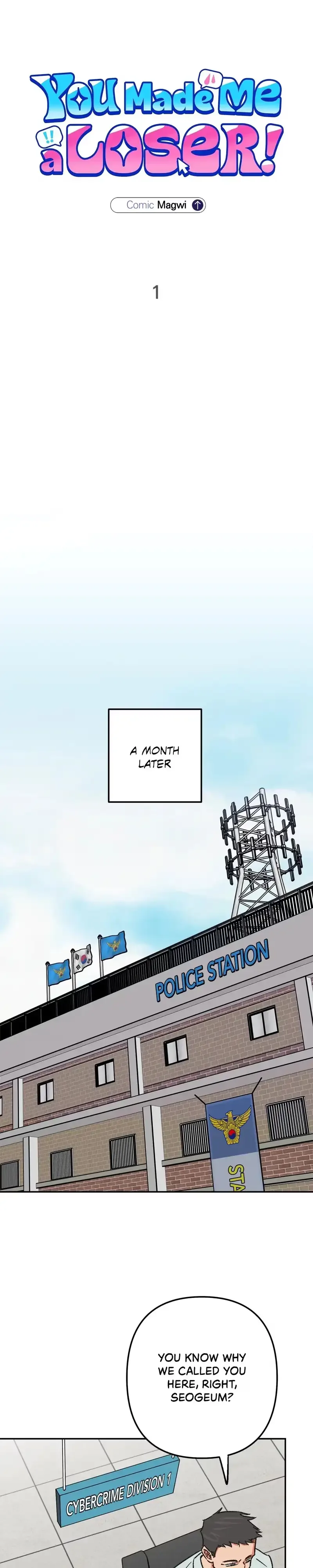 You Made Me a Loser! Chapter 1 page 7