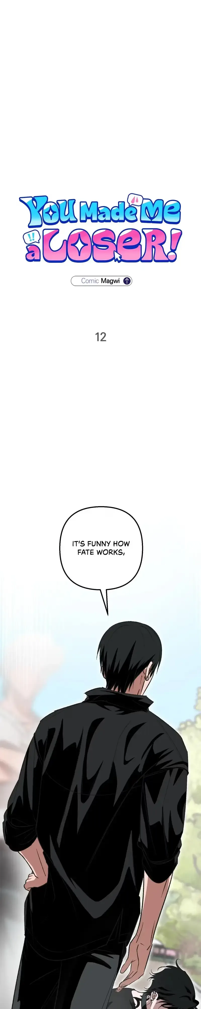 You Made Me a Loser! Chapter 14 page 1