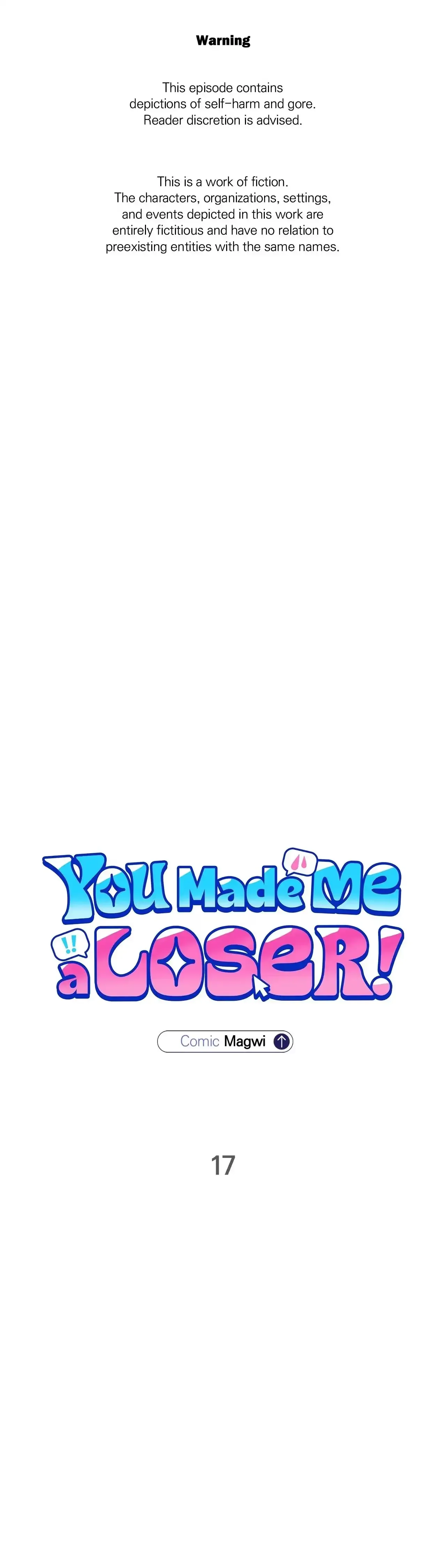 You Made Me a Loser! Chapter 19 page 1