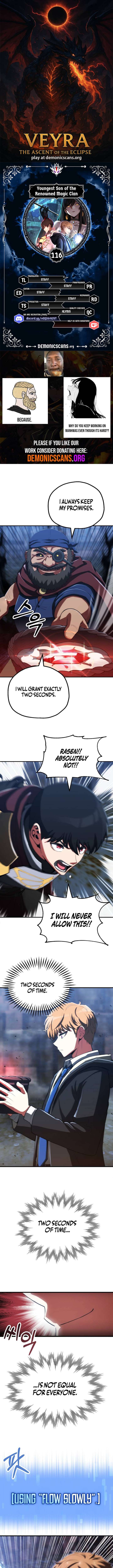Youngest Scion of the Mages Chapter 116 page 1