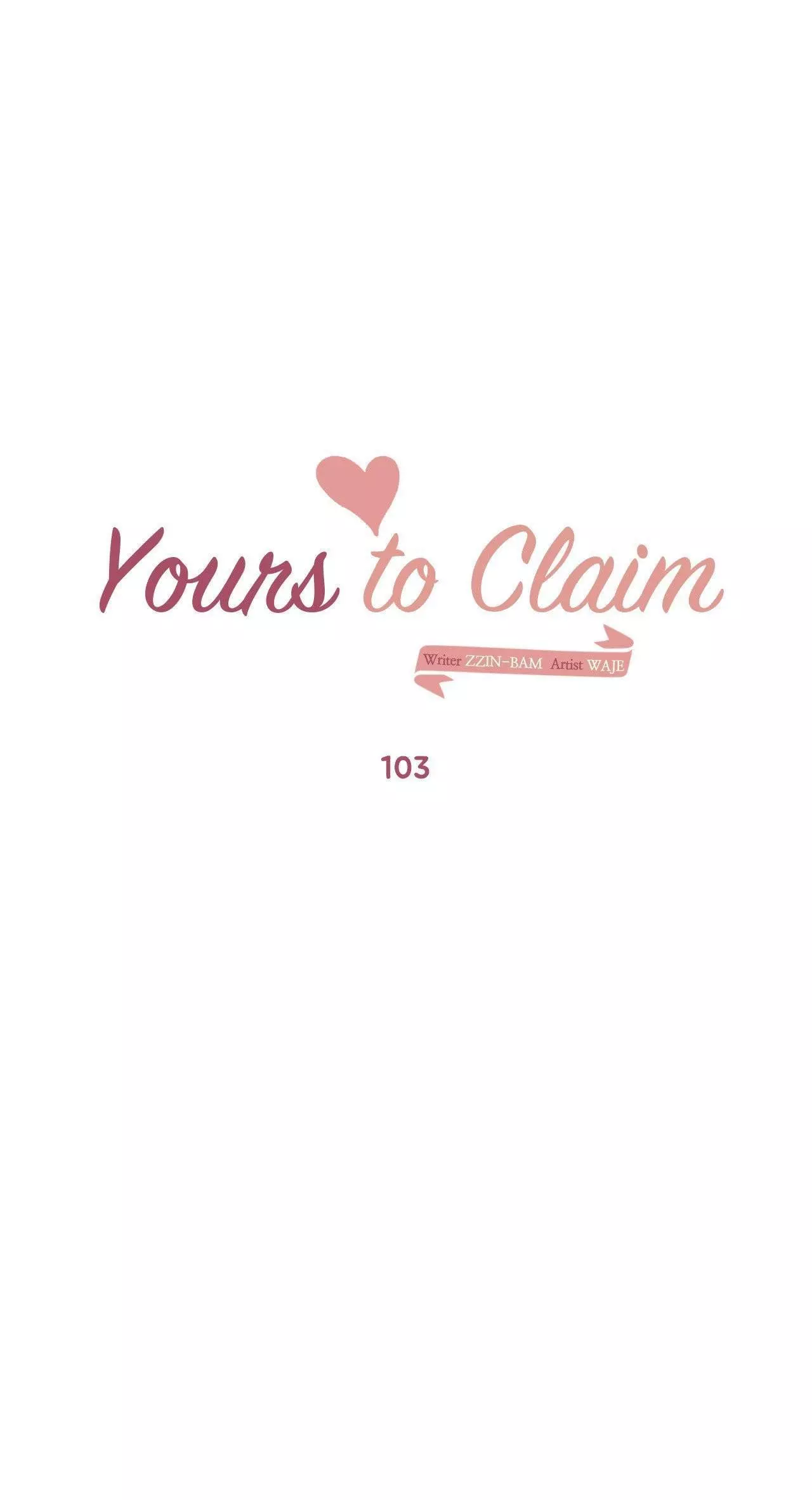 Yours to Claim Chapter 103 page 1