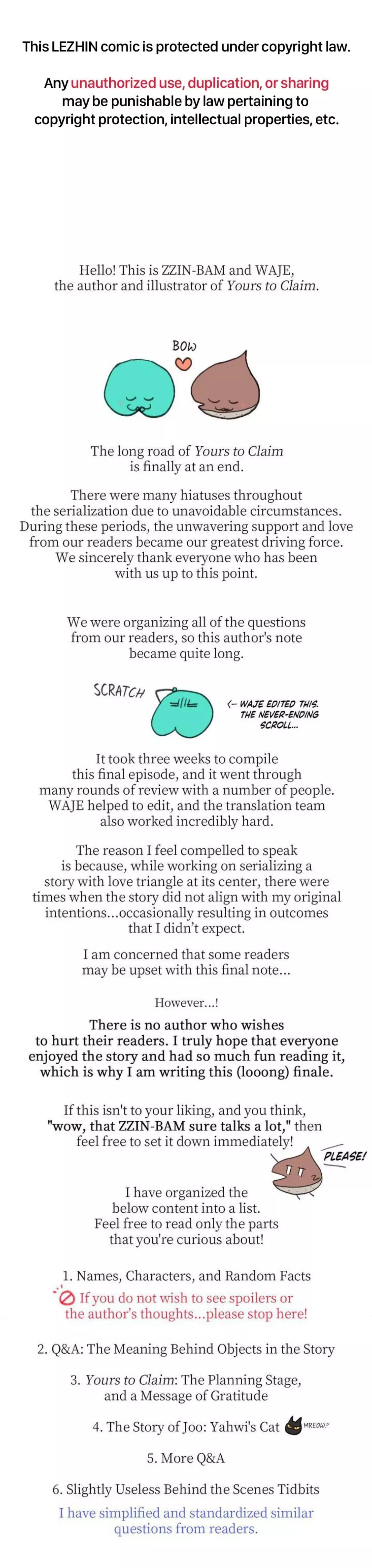 Yours to Claim Chapter 107.5 page 1