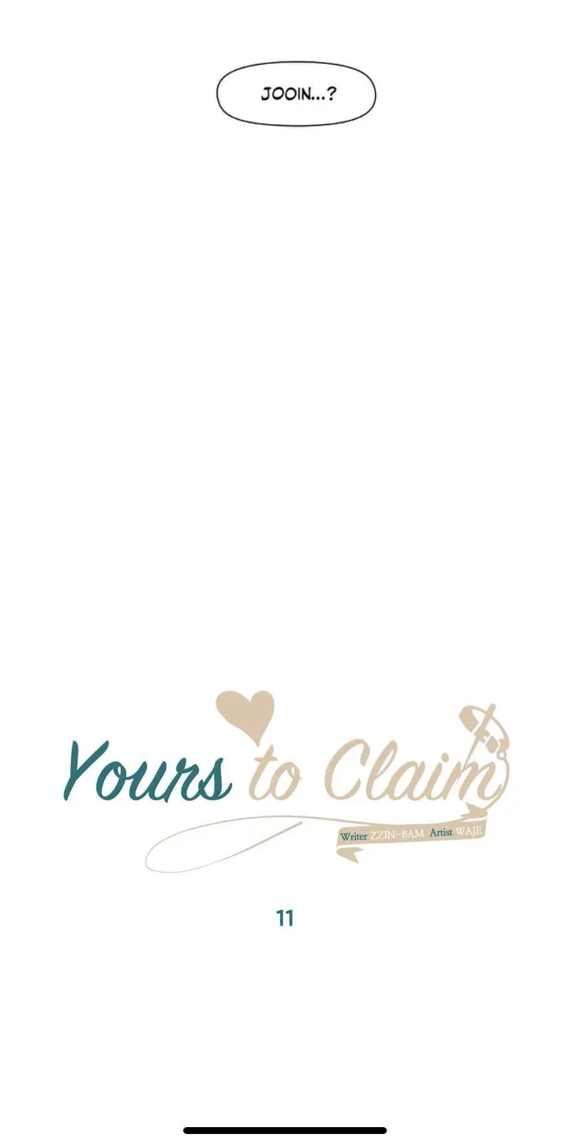 Yours to Claim Chapter 11 page 1