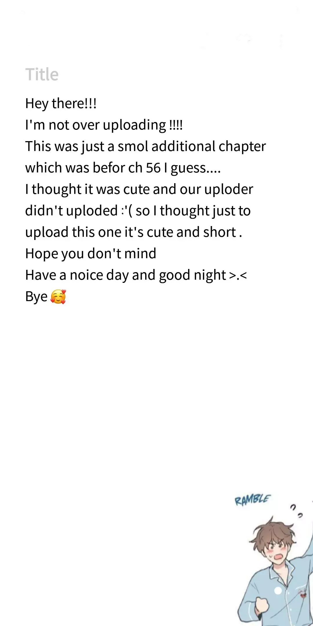 Yours to Claim Chapter 60.1 page 2
