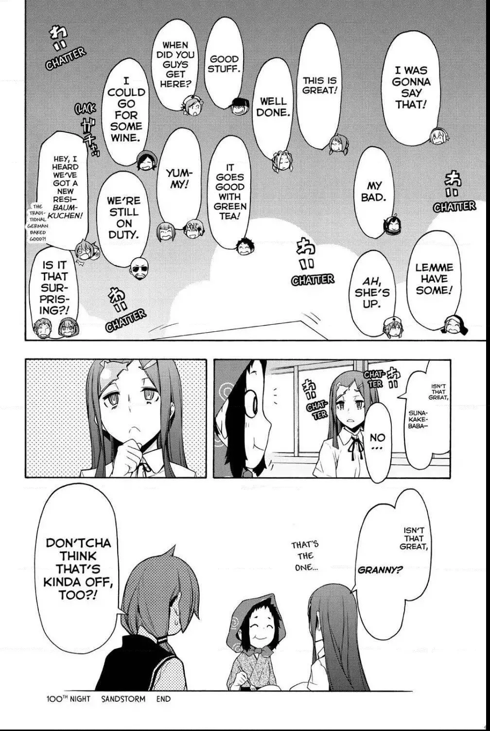Yozakura Quartet Chapter 100 page 31
