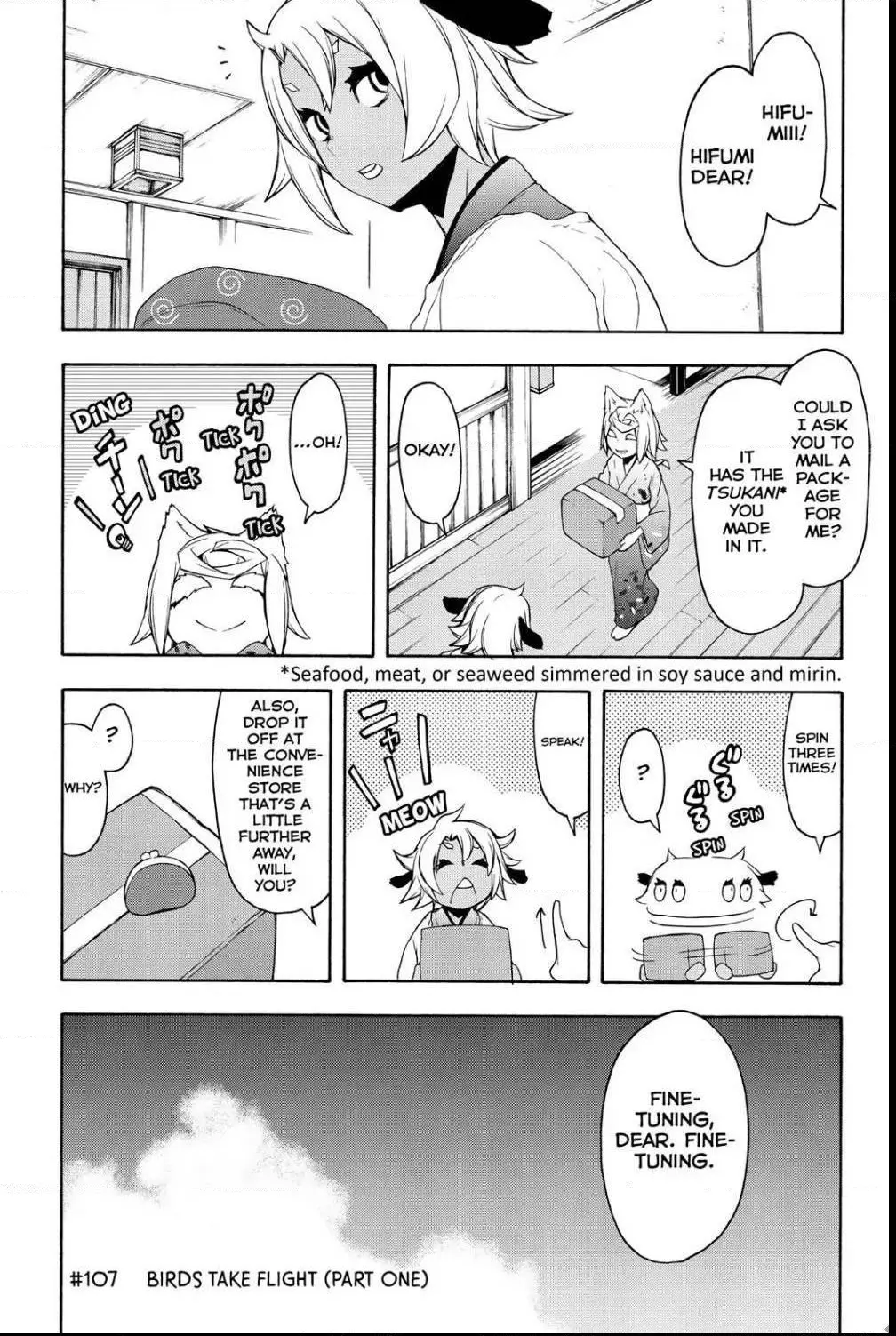 Yozakura Quartet Chapter 107 page 8