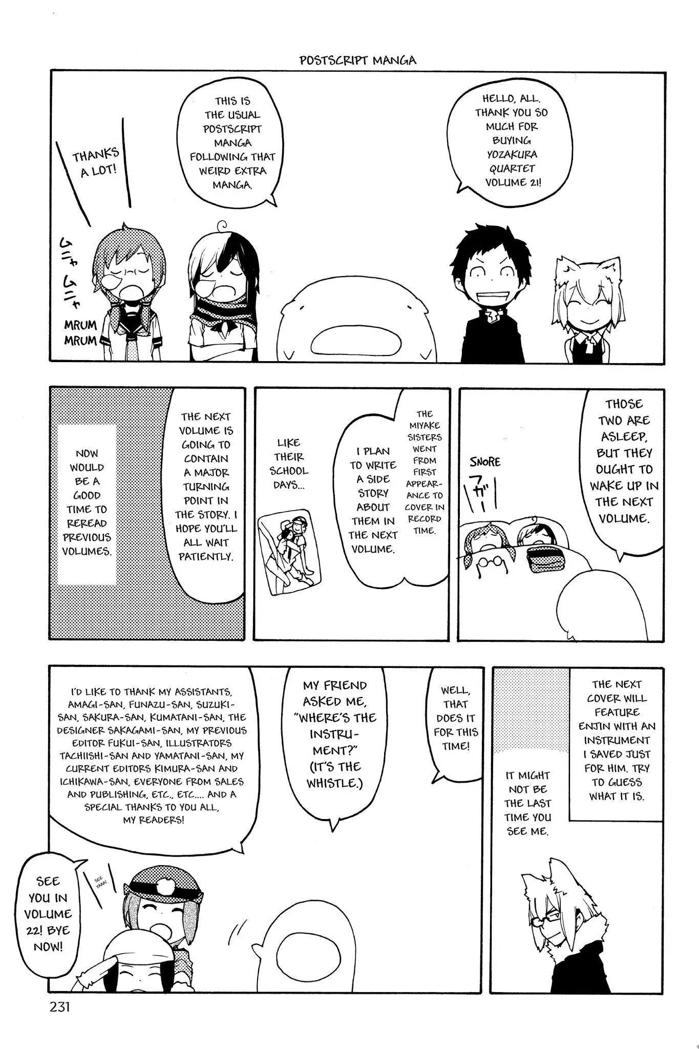 Yozakura Quartet Chapter 124 page 55