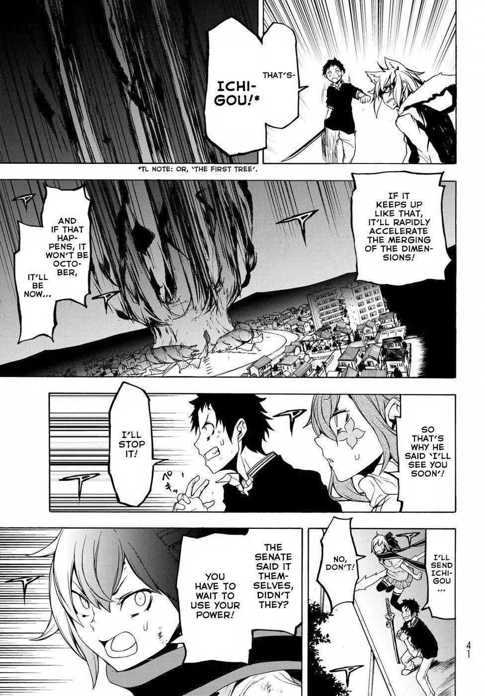 Yozakura Quartet Chapter 133 page 28