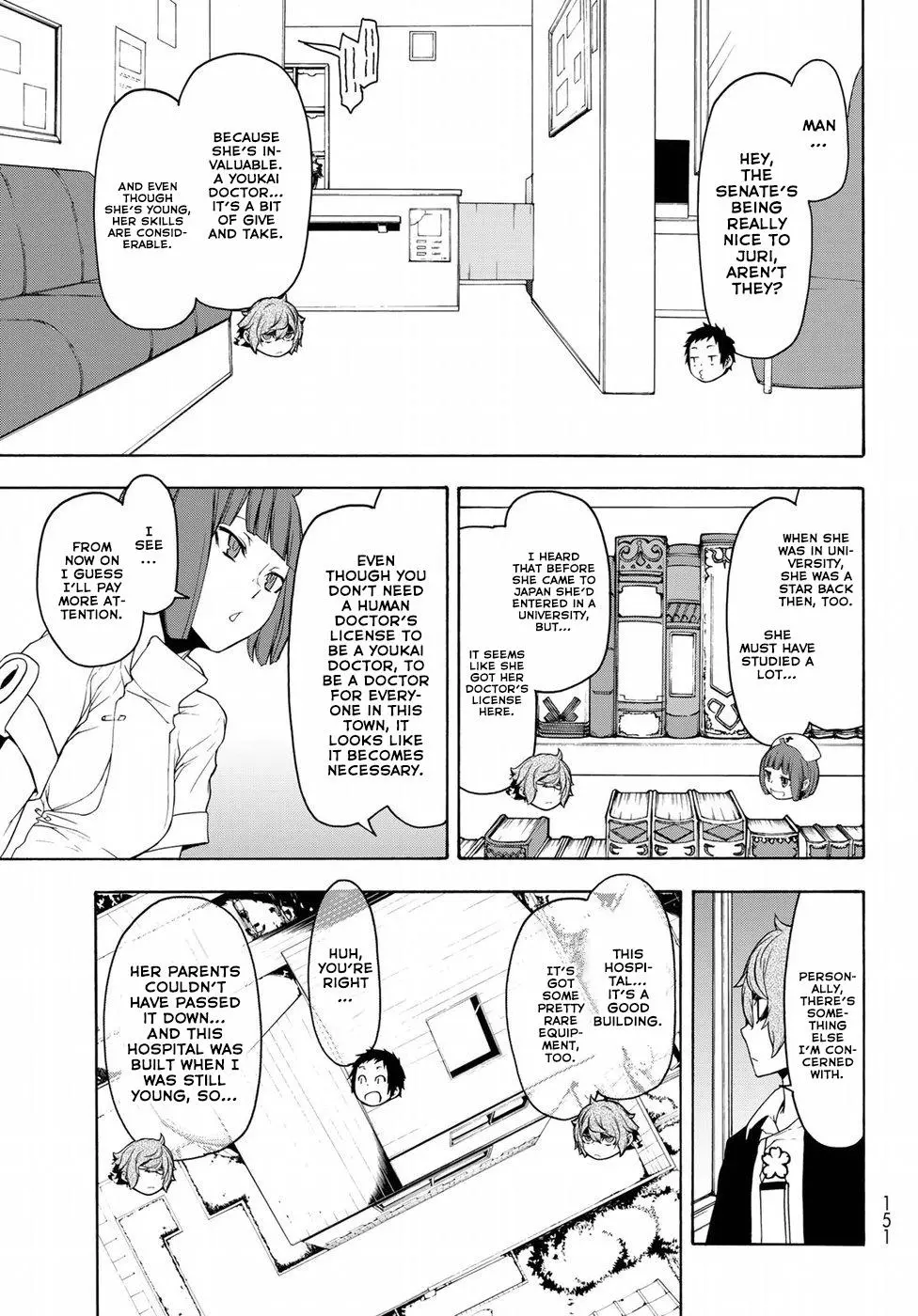 Yozakura Quartet Chapter 137 page 7