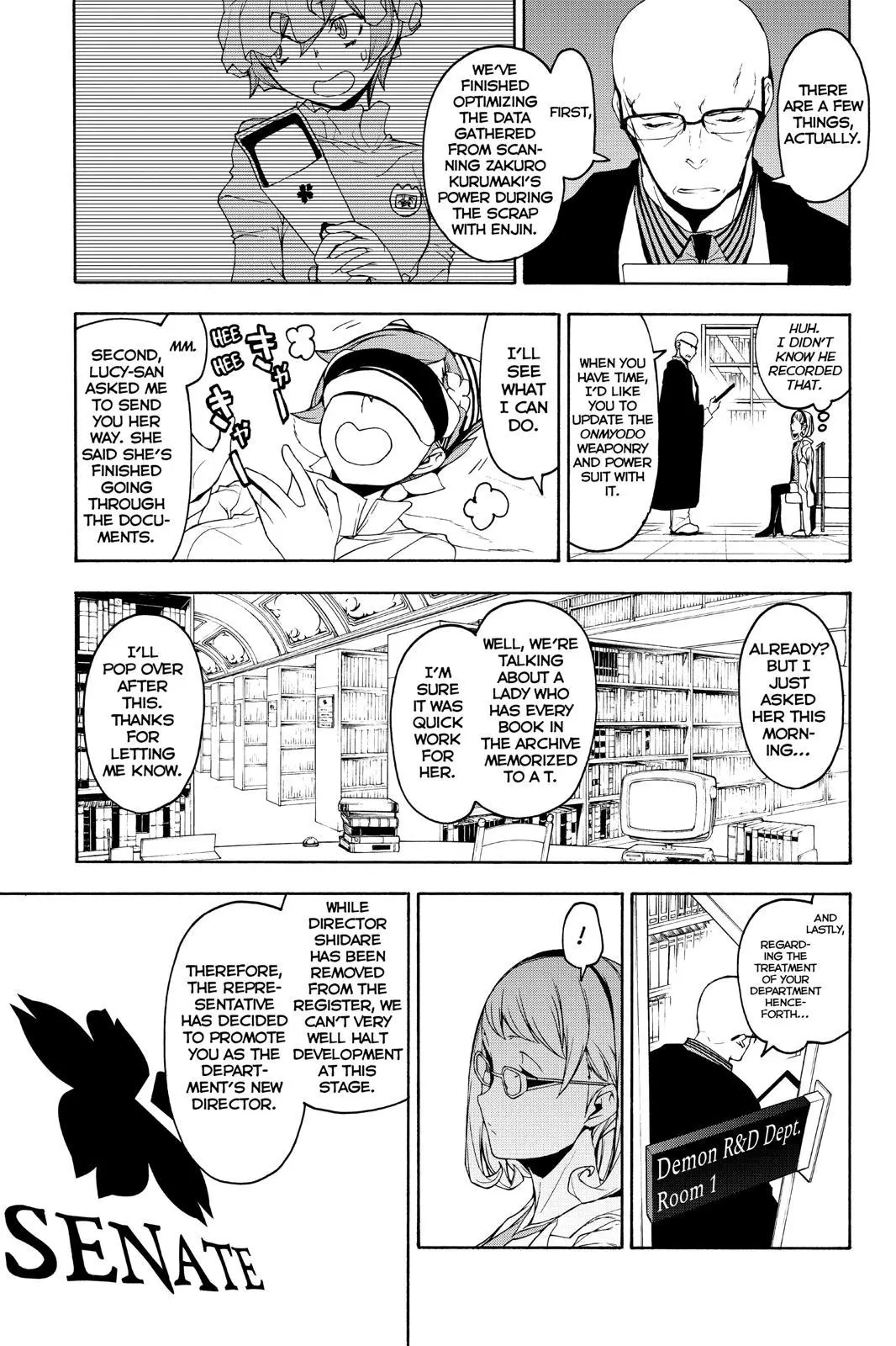 Yozakura Quartet Chapter 144 page 11