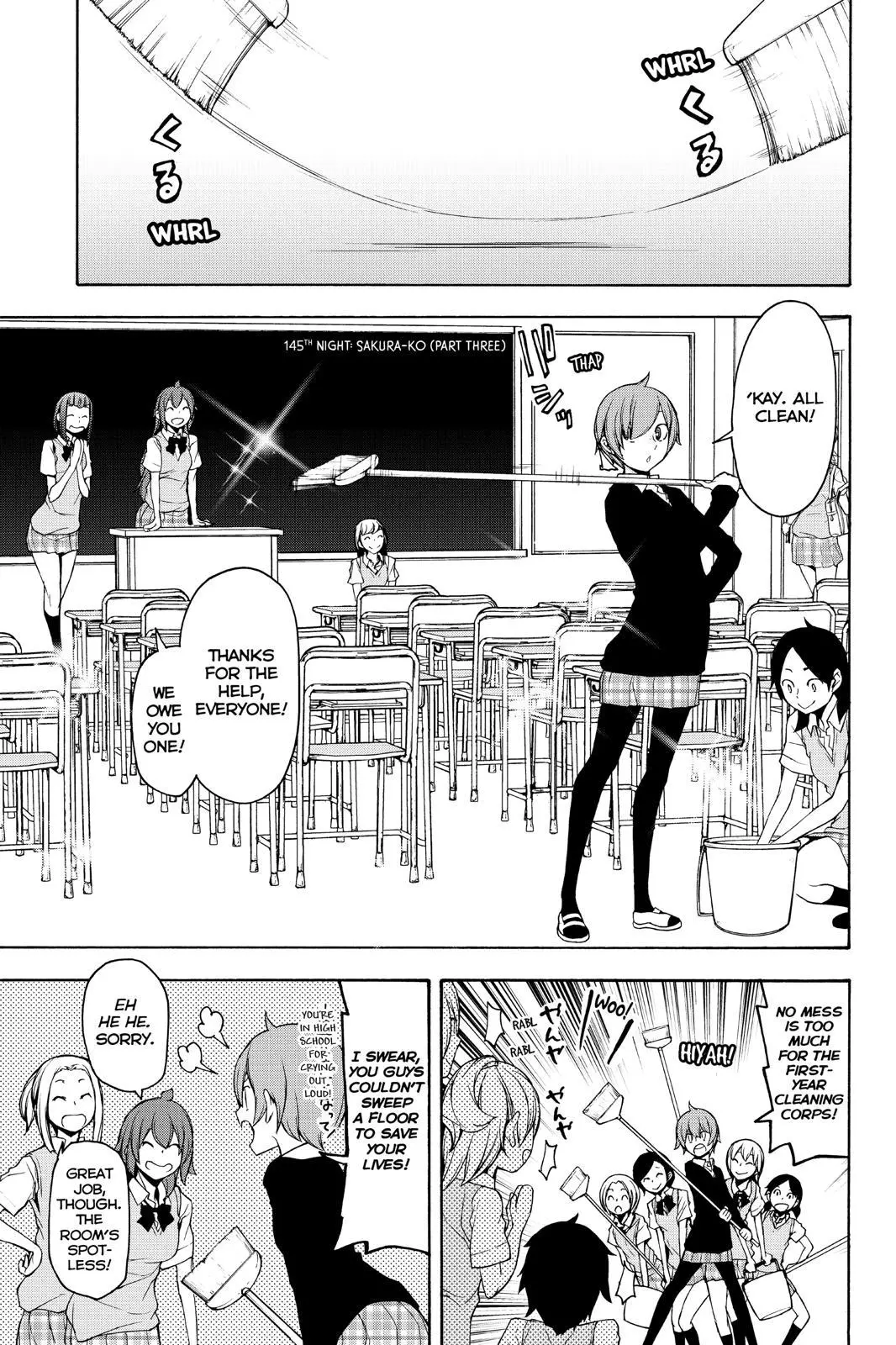 Yozakura Quartet Chapter 145 page 1