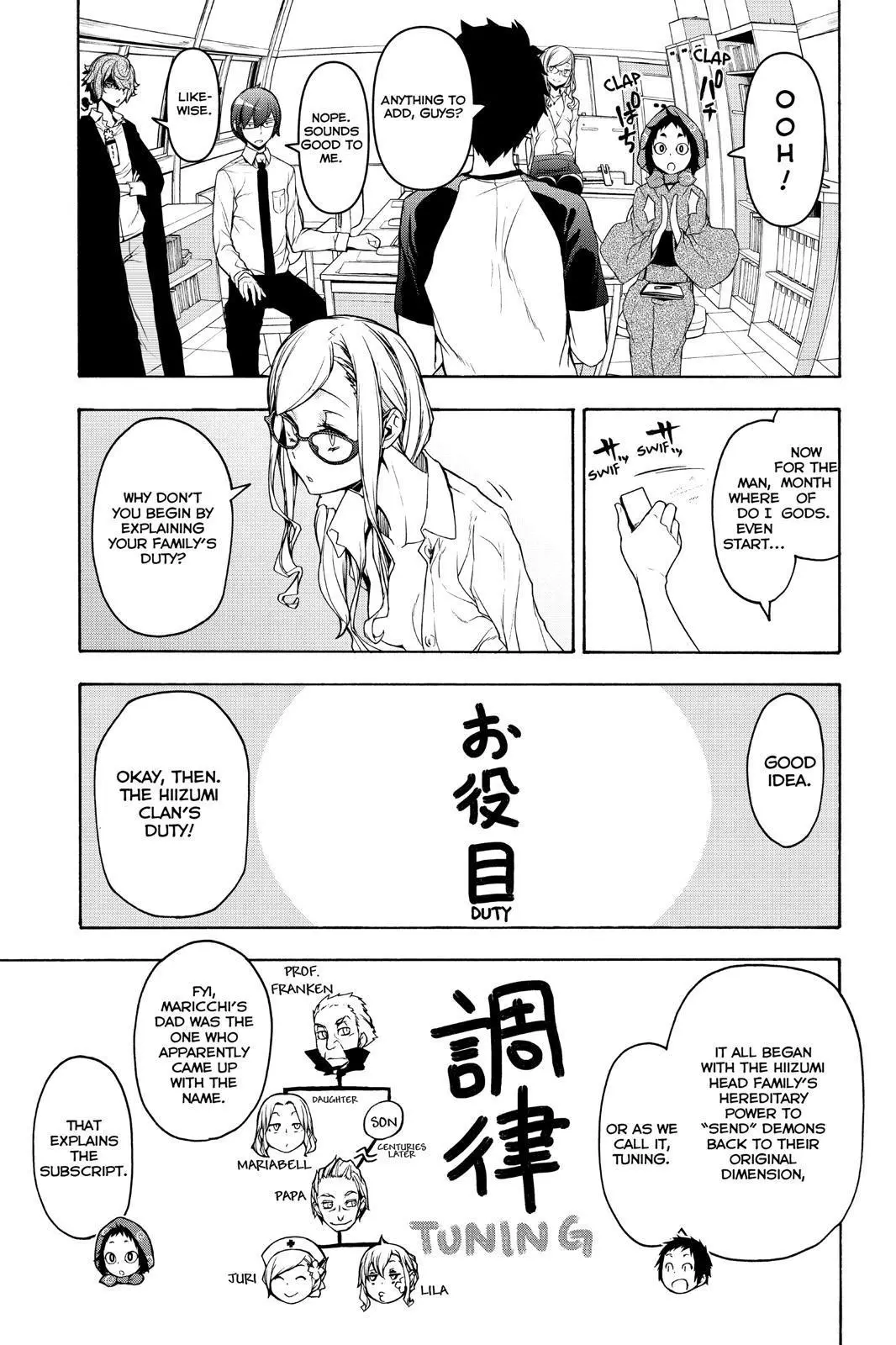 Yozakura Quartet Chapter 152 page 25