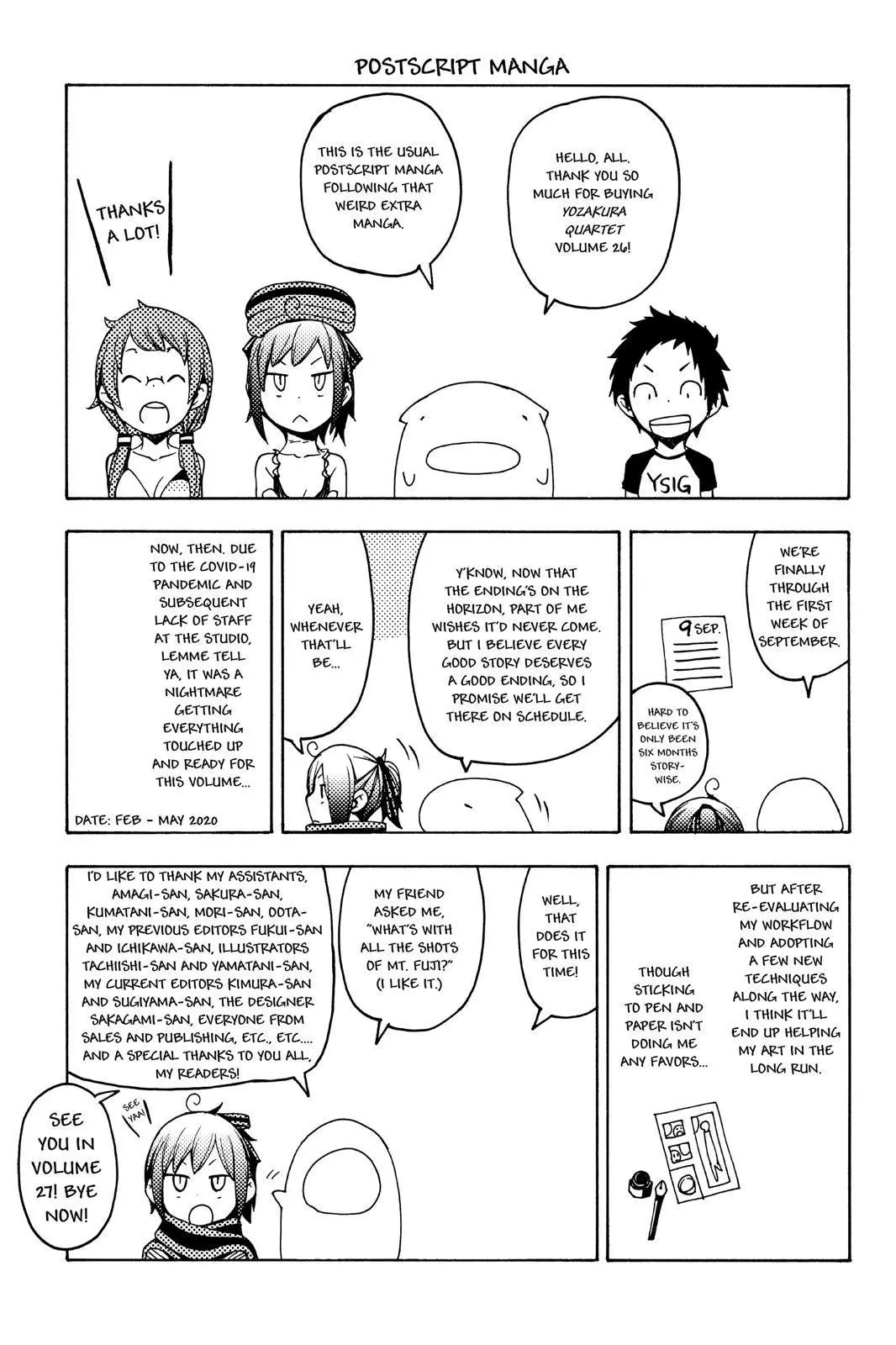 Yozakura Quartet Chapter 152 page 49