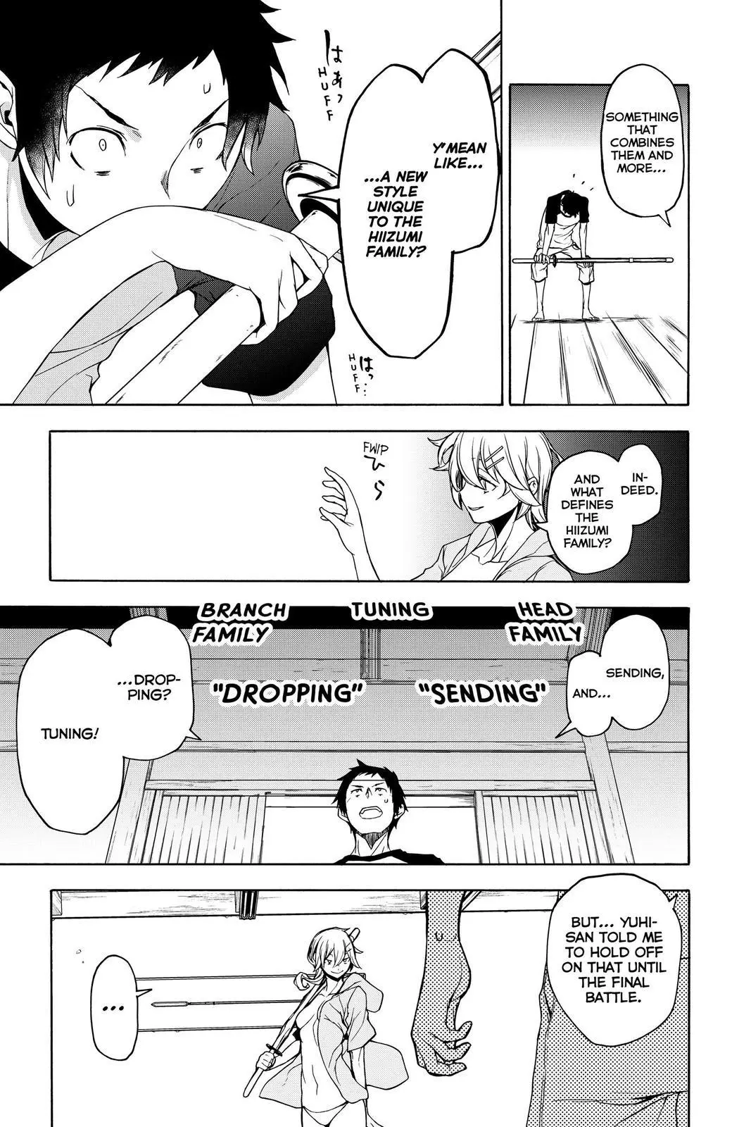 Yozakura Quartet Chapter 155 page 37