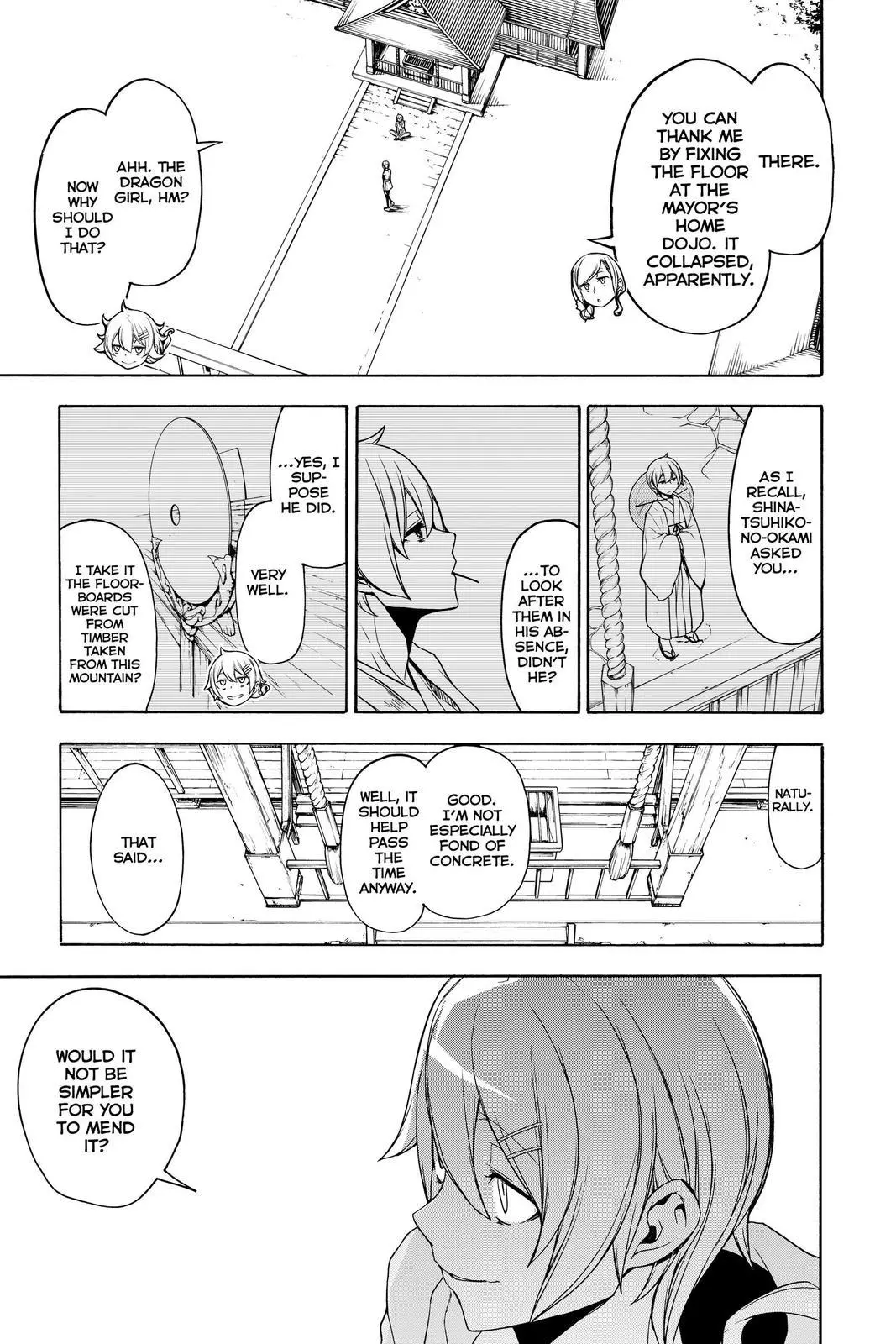 Yozakura Quartet Chapter 157 page 15