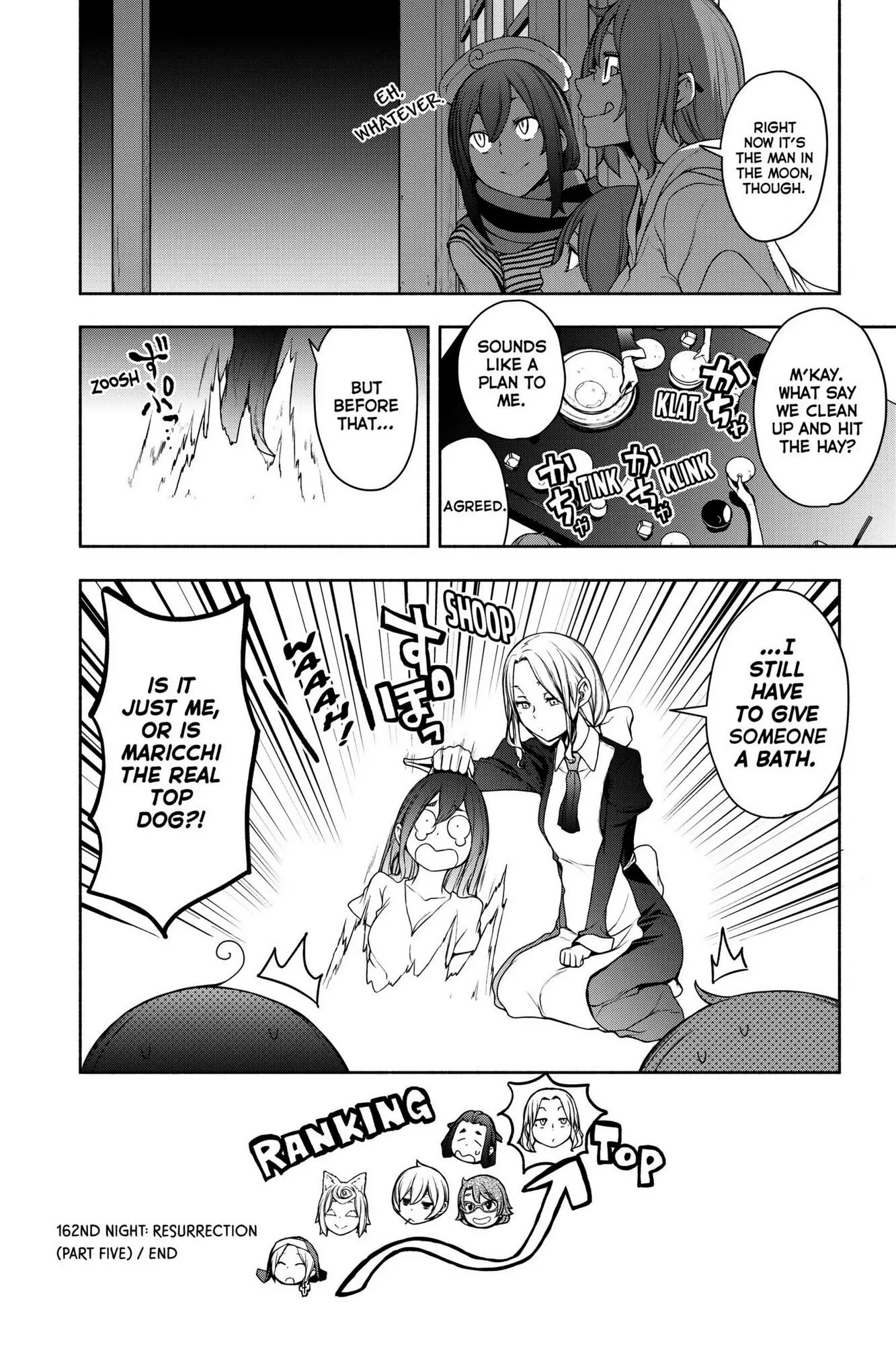 Yozakura Quartet Chapter 162 page 19