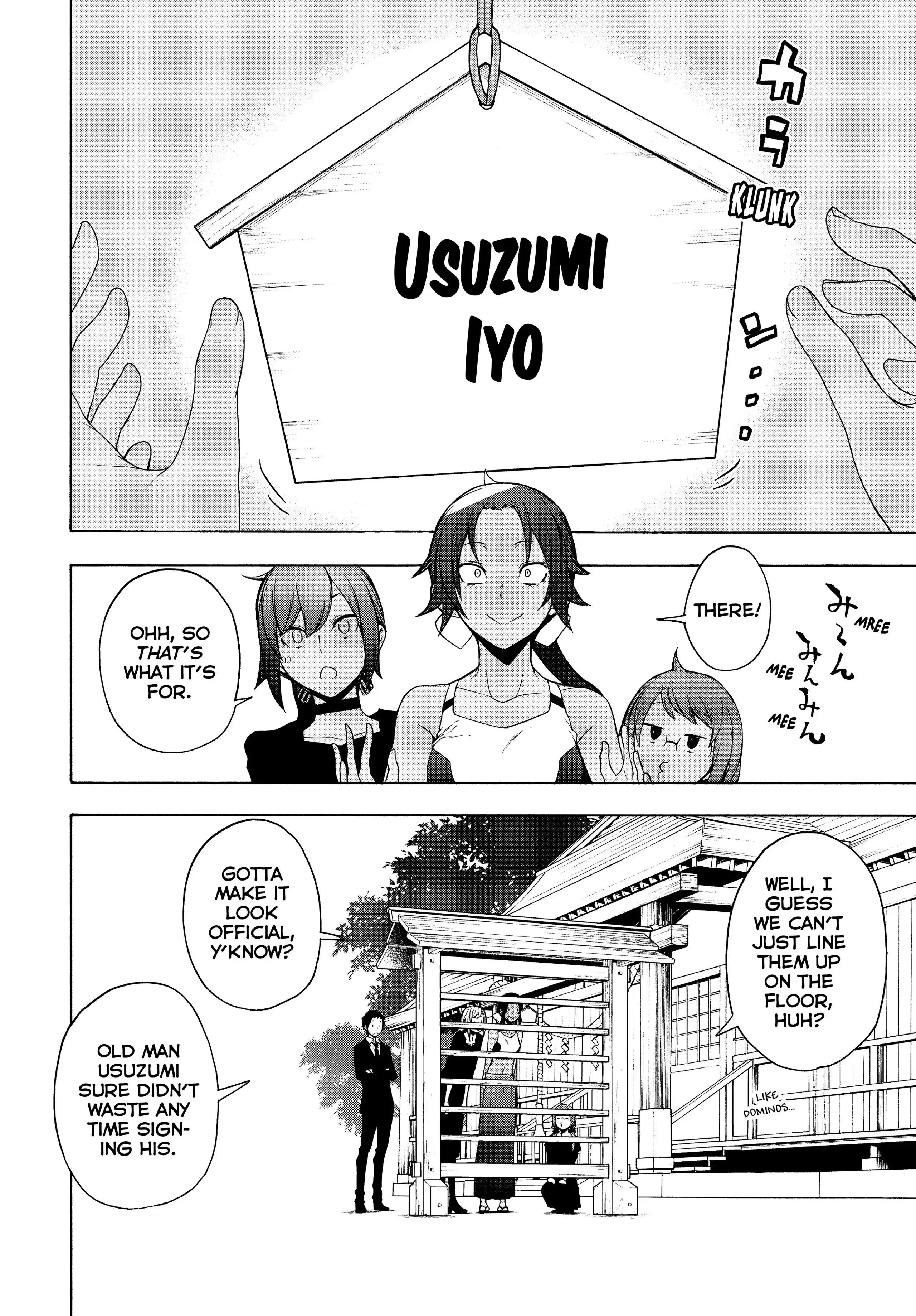 Yozakura Quartet Chapter 164 page 38