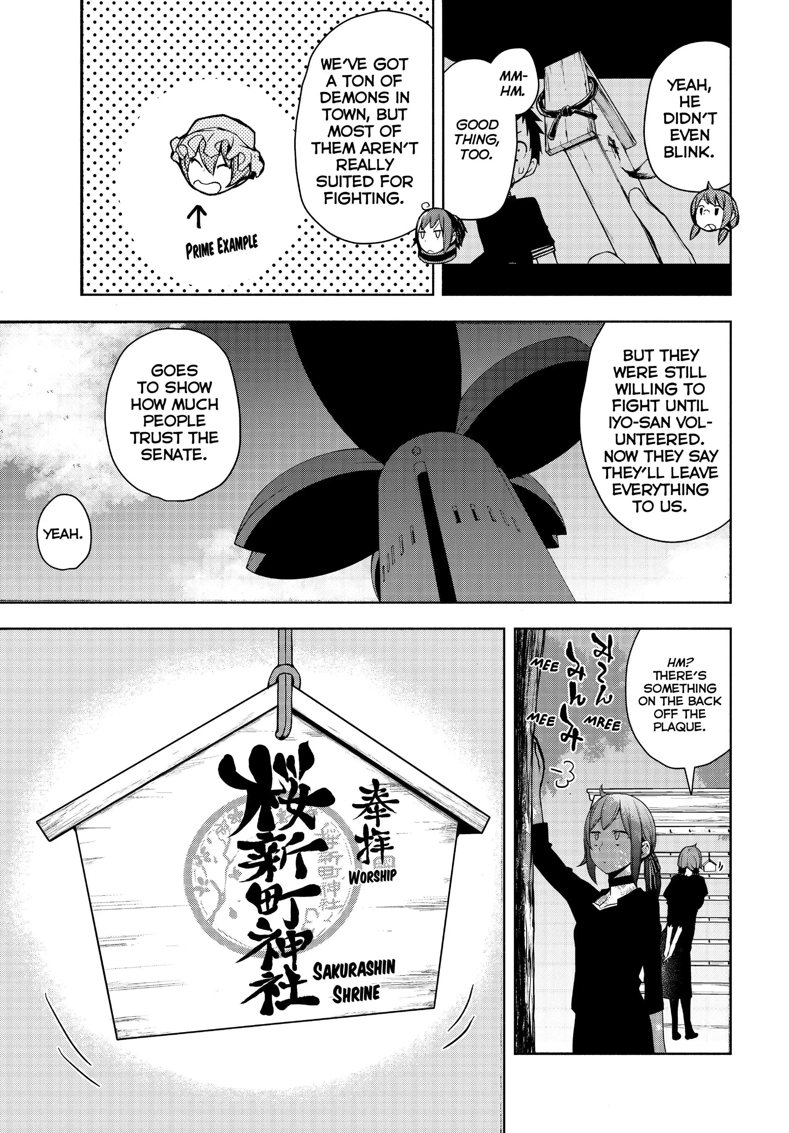 Yozakura Quartet Chapter 164 page 39