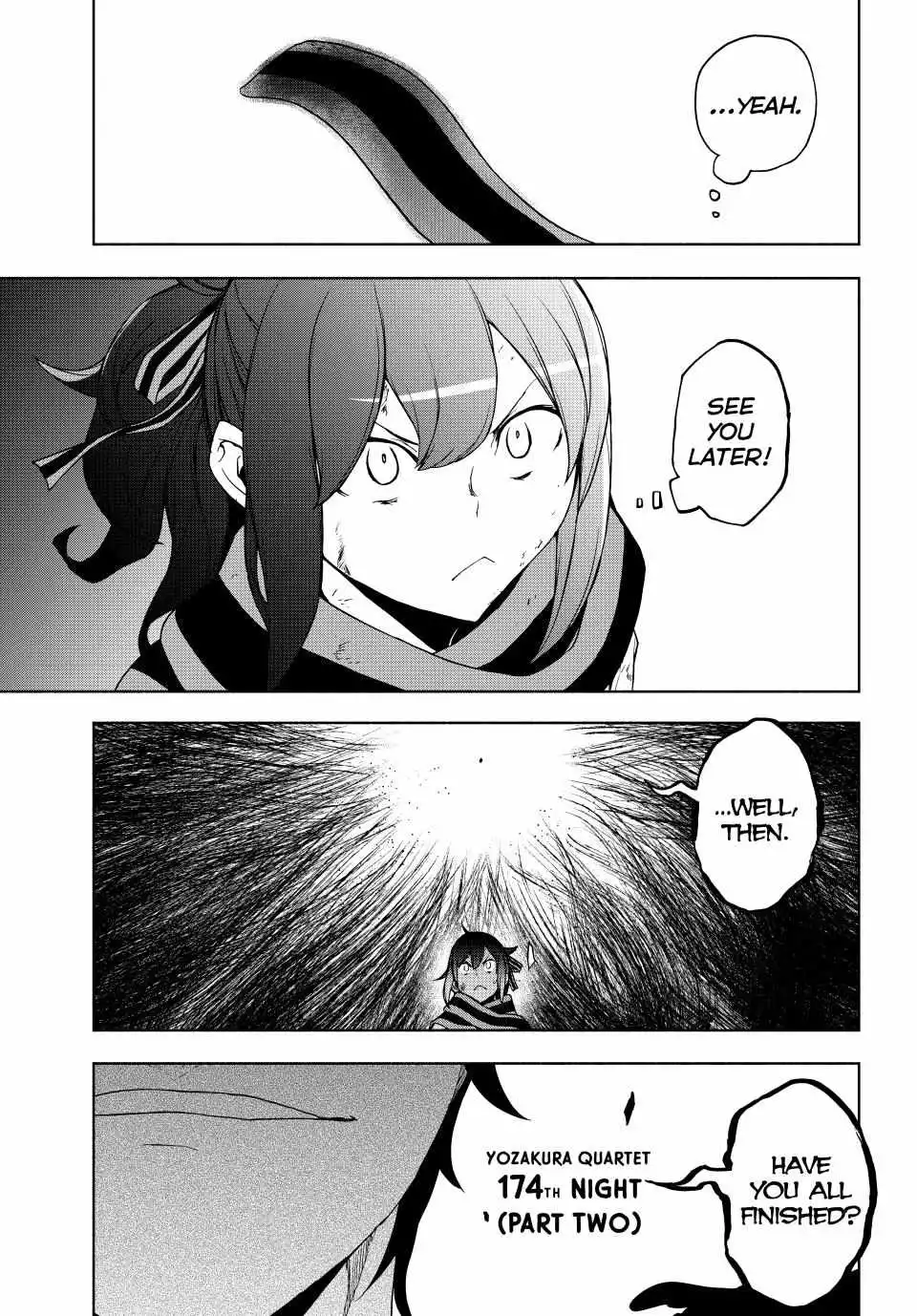 Yozakura Quartet Chapter 174 page 27