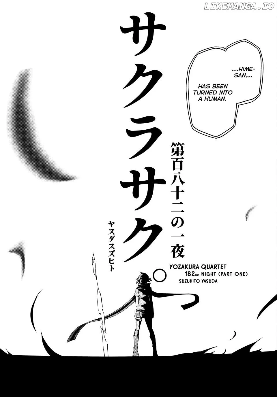 Yozakura Quartet Chapter 182.1 page 14