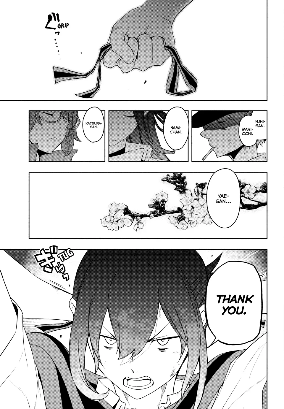 Yozakura Quartet Chapter 182.3 page 50
