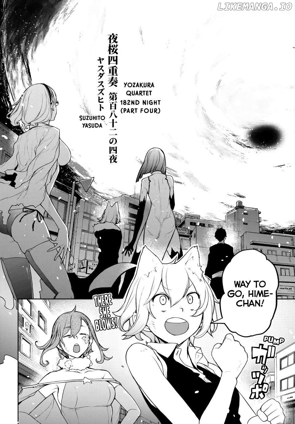 Yozakura Quartet Chapter 182.4 page 1