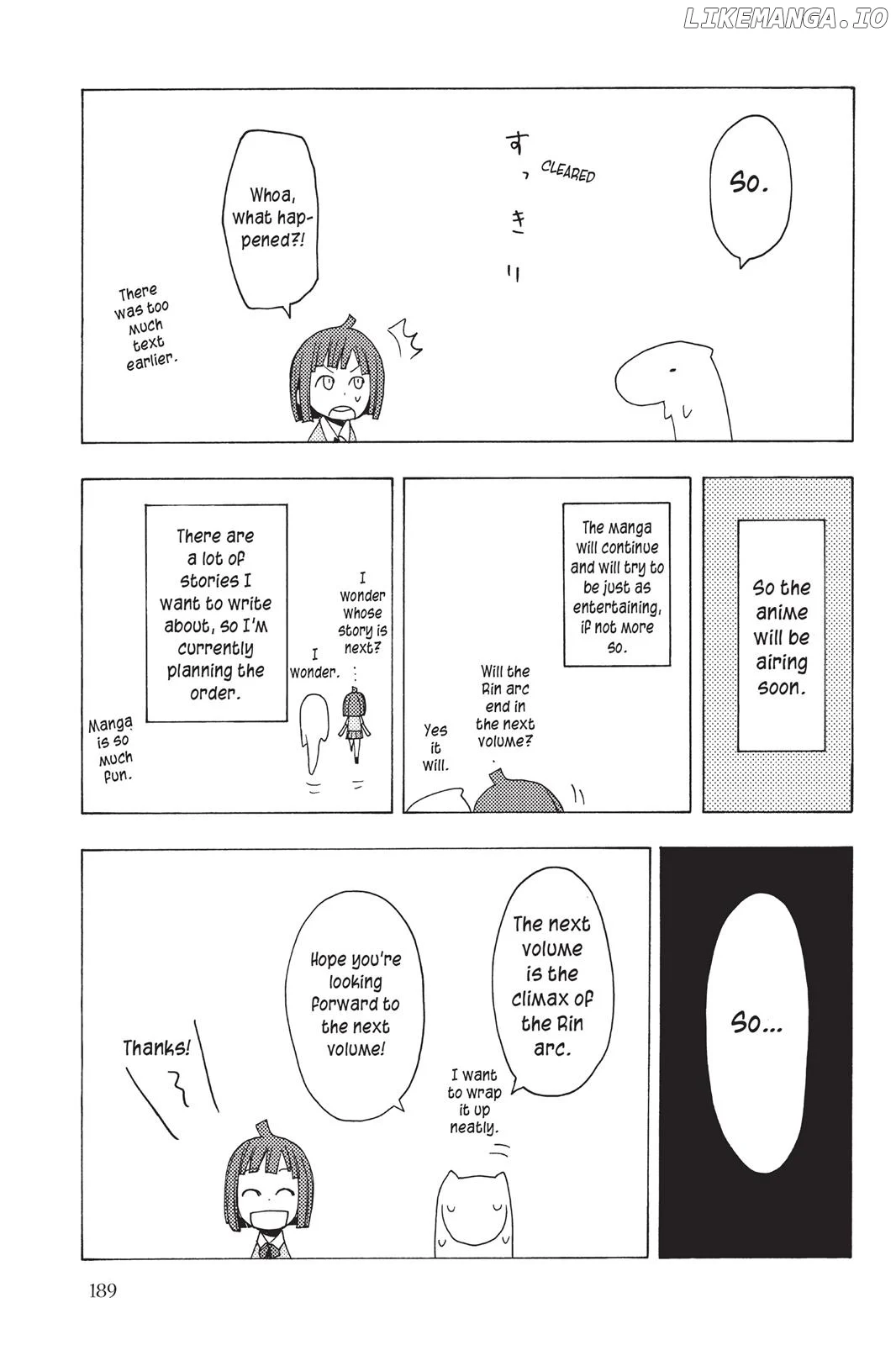 Yozakura Quartet Chapter 27.5 page 12