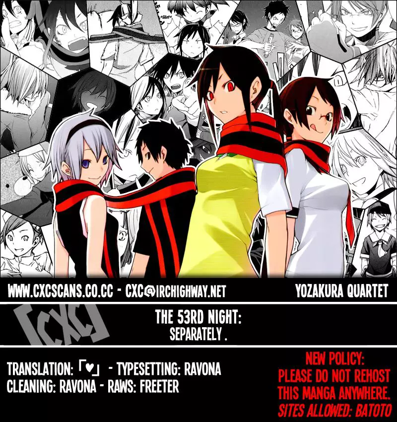 Yozakura Quartet Chapter 53 page 1