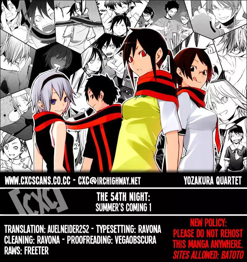 Yozakura Quartet Chapter 54 page 1