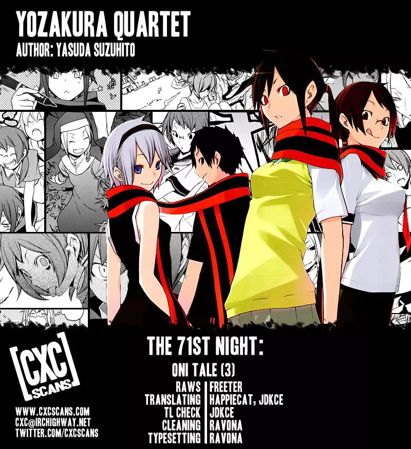 Yozakura Quartet Chapter 71 page 1
