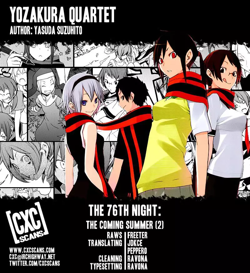 Yozakura Quartet Chapter 76 page 1