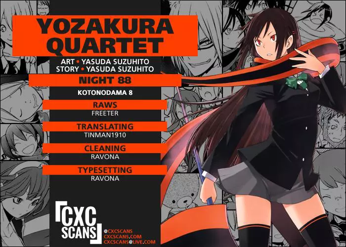 Yozakura Quartet Chapter 88 page 1