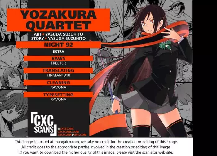 Yozakura Quartet Chapter 92 page 1
