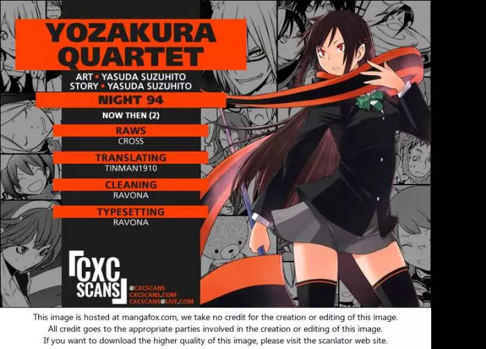 Yozakura Quartet Chapter 94 page 1
