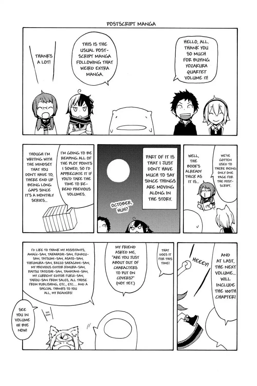 Yozakura Quartet Chapter 99 page 31
