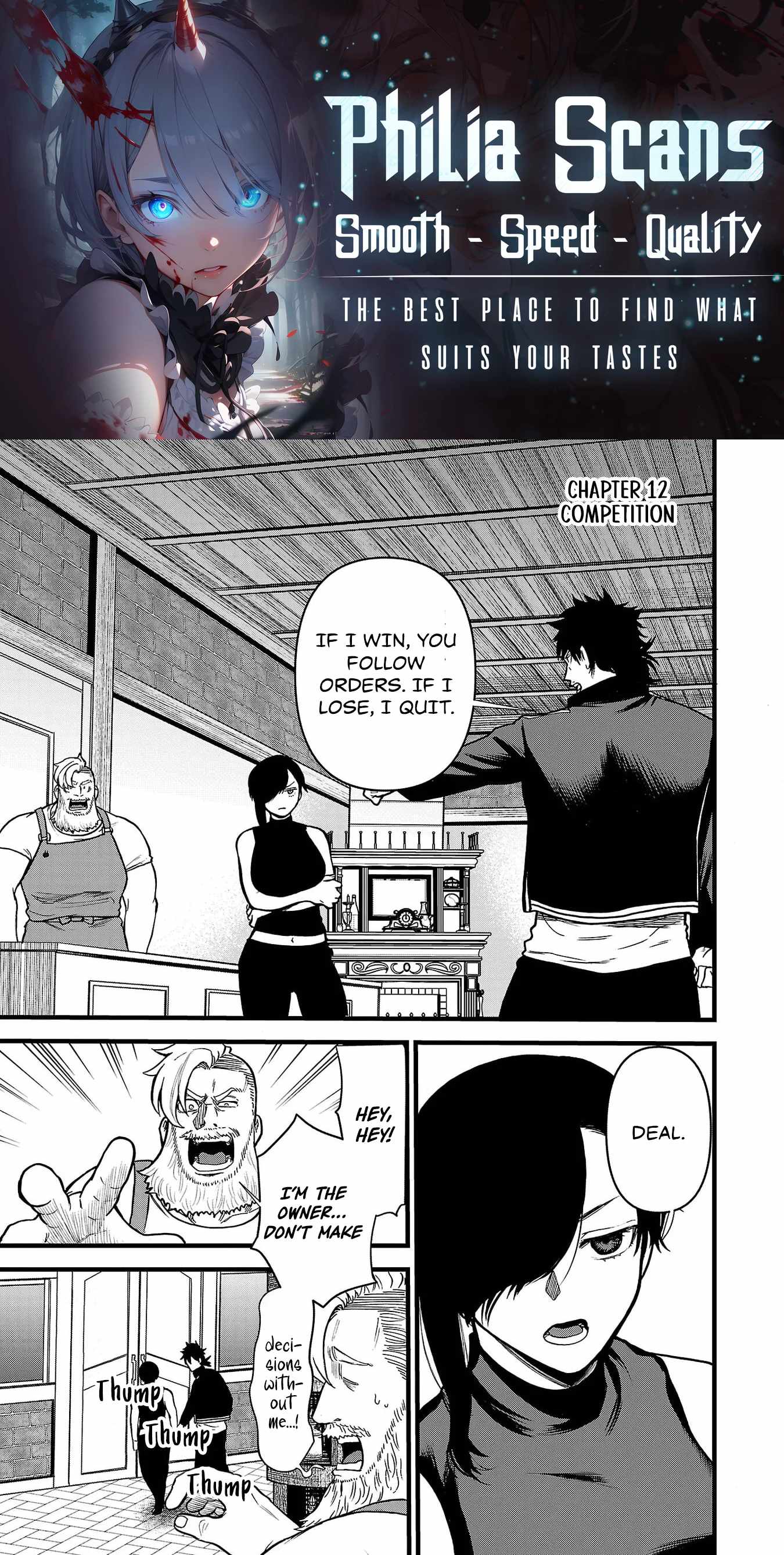 Yuusha Goroshi no Moto Ansatsusha. ~Mushoku no Ossan kara Hajimaru Second Life~ Chapter 12 page 1