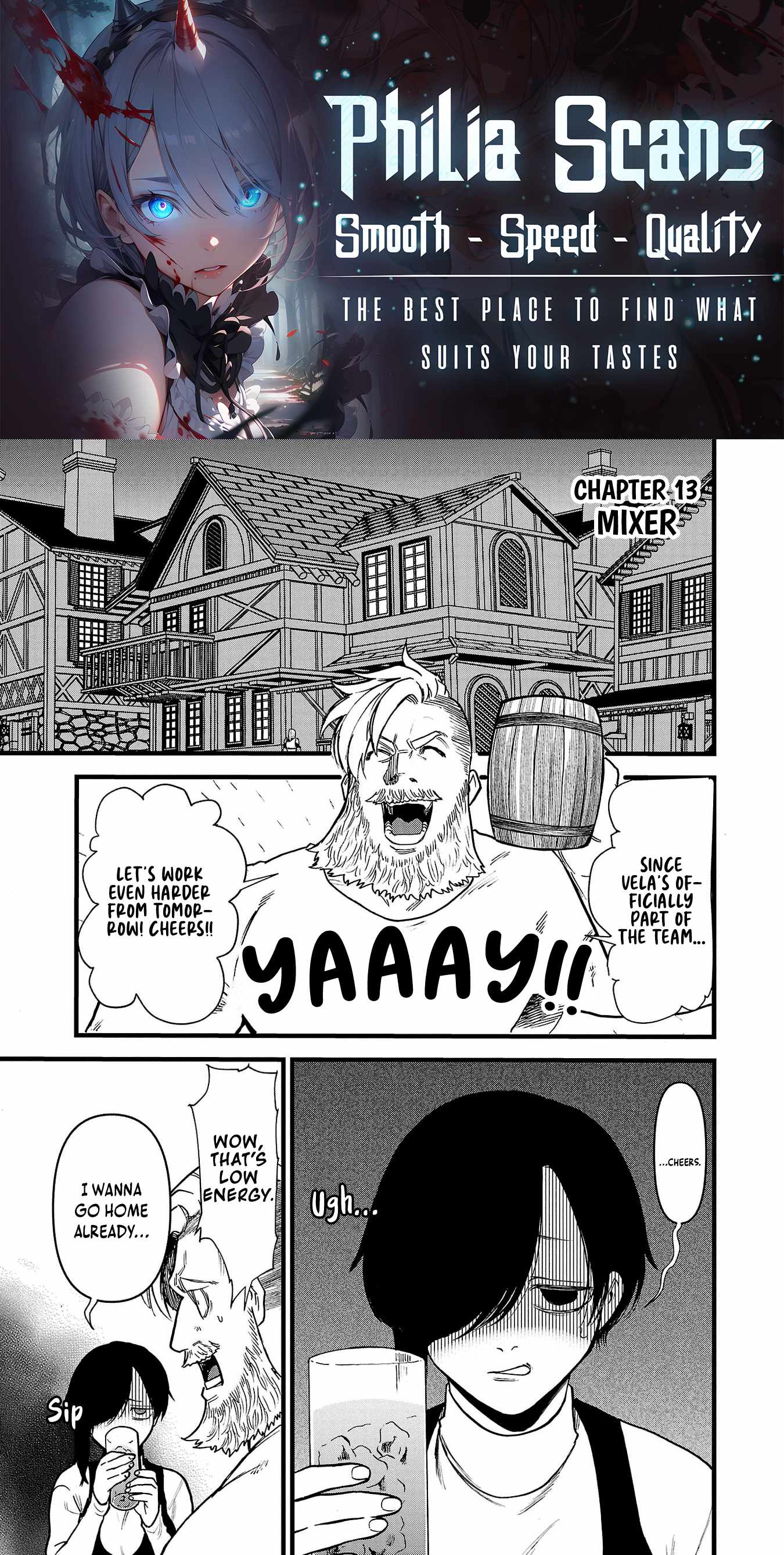 Yuusha Goroshi no Moto Ansatsusha. ~Mushoku no Ossan kara Hajimaru Second Life~ Chapter 13 page 1