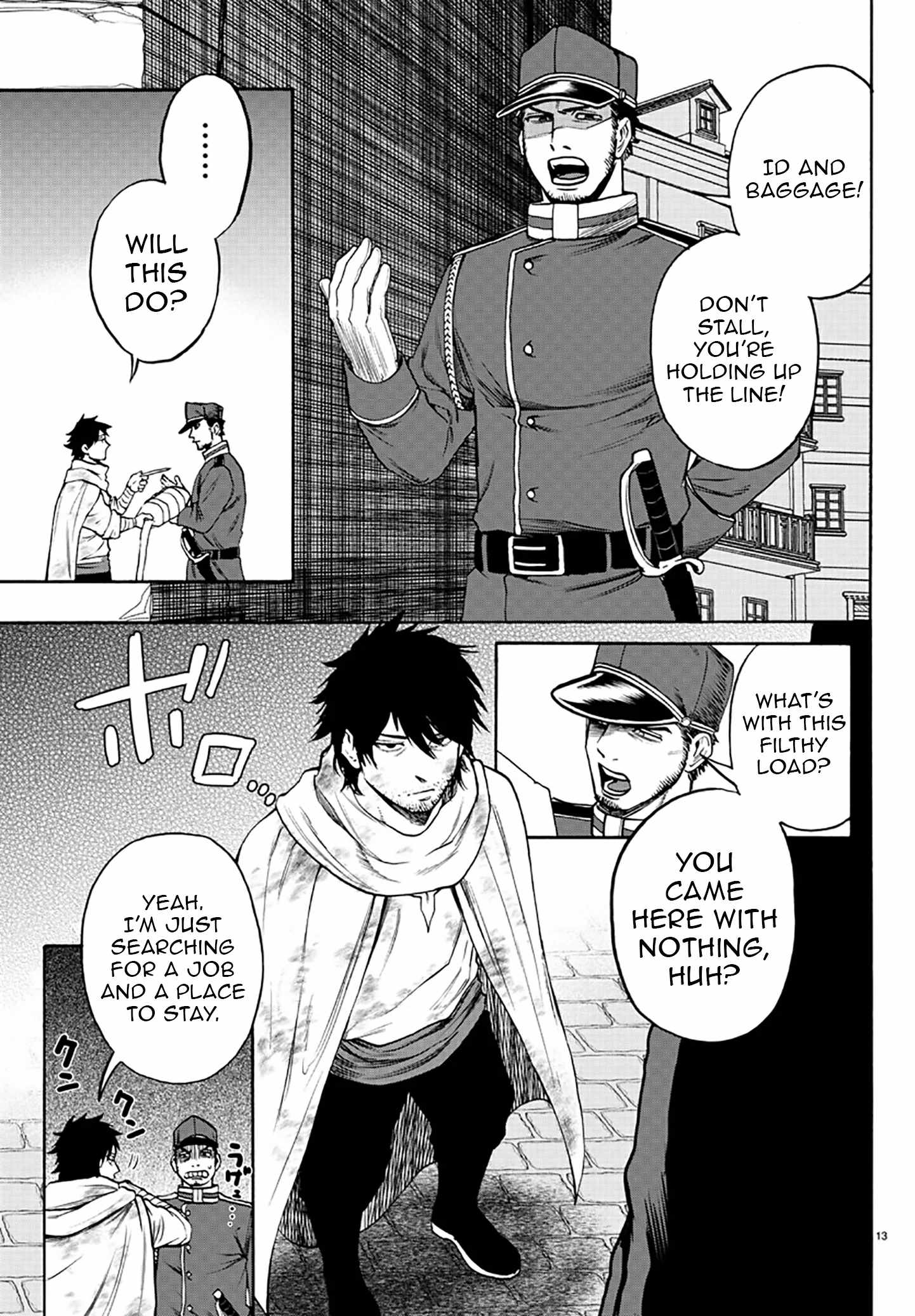 Yuusha Goroshi no Moto Ansatsusha. ~Mushoku no Ossan kara Hajimaru Second Life~ Chapter 2 page 13
