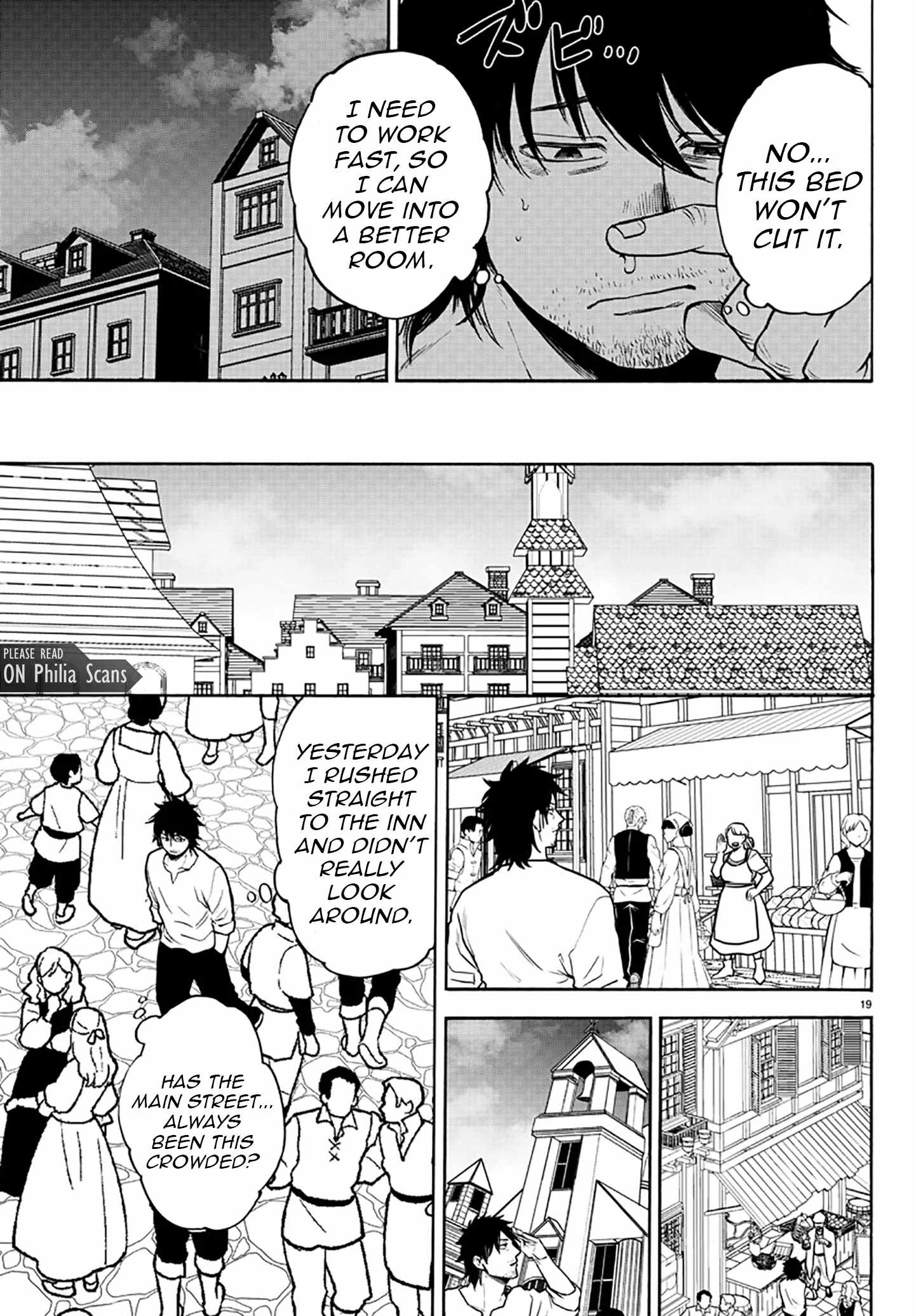 Yuusha Goroshi no Moto Ansatsusha. ~Mushoku no Ossan kara Hajimaru Second Life~ Chapter 2 page 19