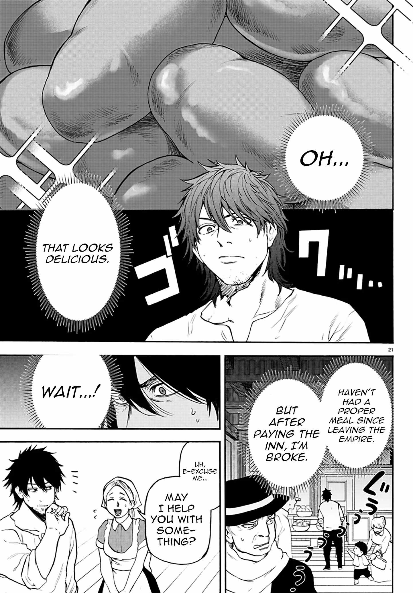 Yuusha Goroshi no Moto Ansatsusha. ~Mushoku no Ossan kara Hajimaru Second Life~ Chapter 2 page 21