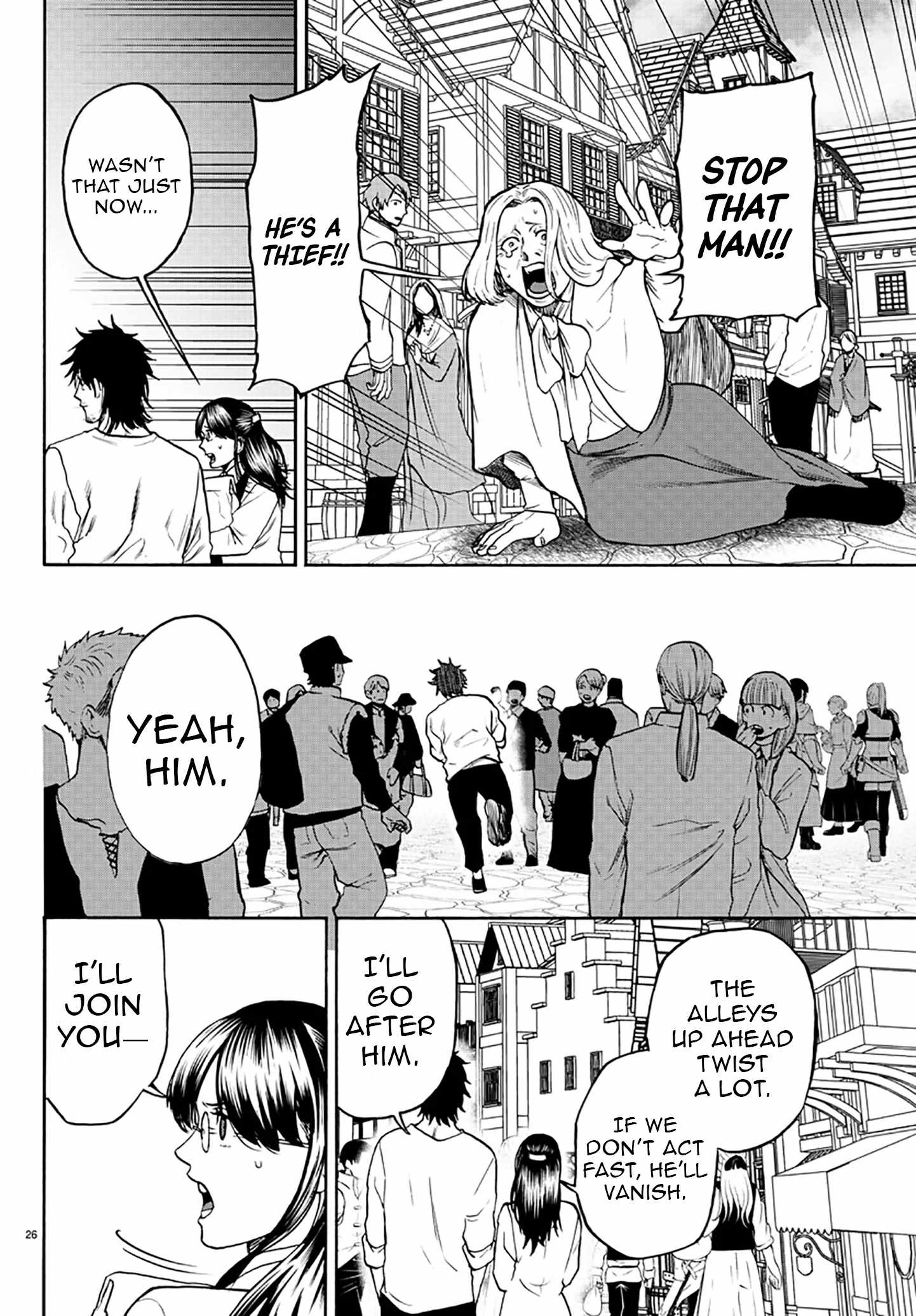Yuusha Goroshi no Moto Ansatsusha. ~Mushoku no Ossan kara Hajimaru Second Life~ Chapter 2 page 26