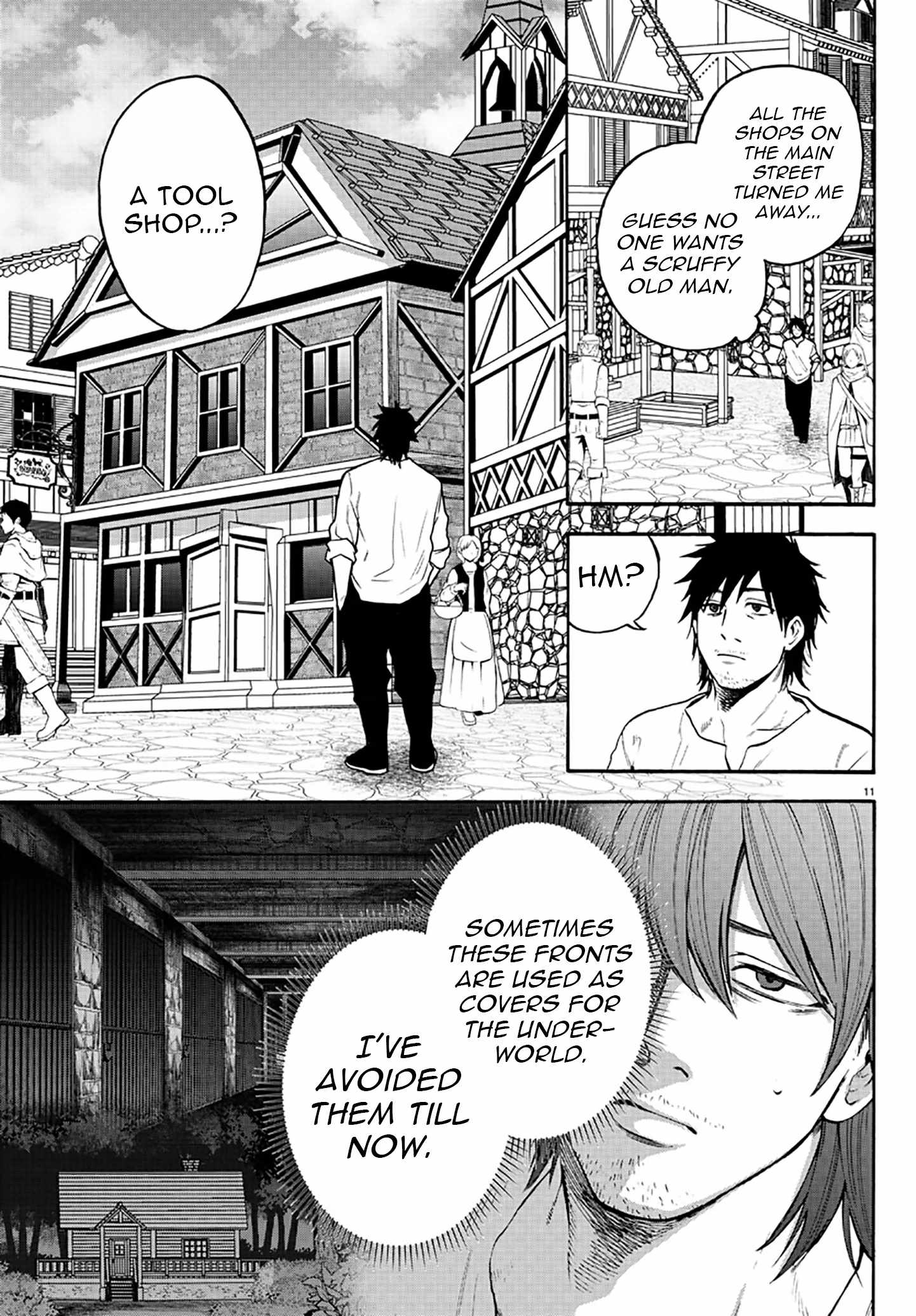 Yuusha Goroshi no Moto Ansatsusha. ~Mushoku no Ossan kara Hajimaru Second Life~ Chapter 3 page 12